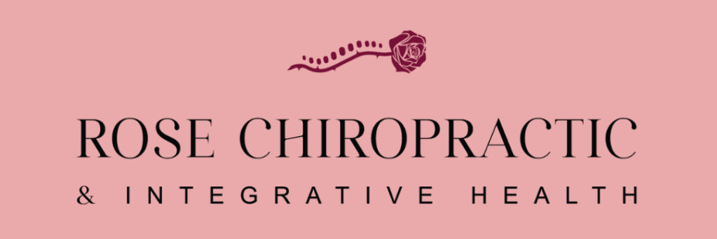 Rose-Chiropractic-and-Integrative-Health-logo-represents-a-person-as-a-rose-and-the-thorns-as-the-human-spine. Located-in-Gibsons-BC-British-Columbia.